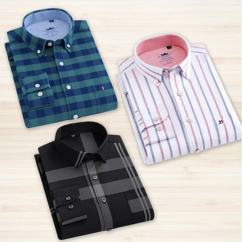 Pack of 3 Check Shirts