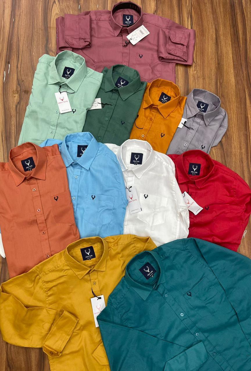Men's Cotton Full Sleeves Shirt - Premium Quality (Pack of 1)