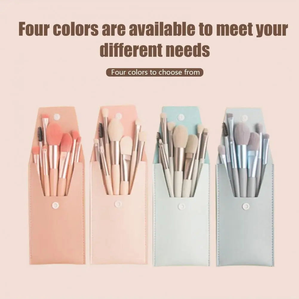 Women Makeup Brush Professional Makeup Brush Set with Portable Case for Loose Powder Blush Highlighter Eyeshadow for Application