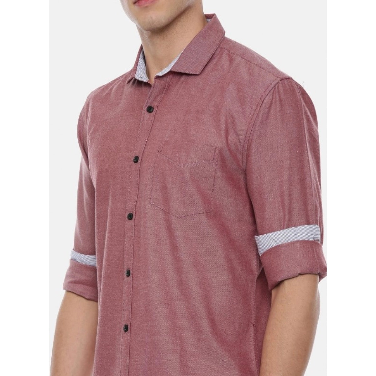 Generic Men's Cotton Slim Fit Casual Shirt