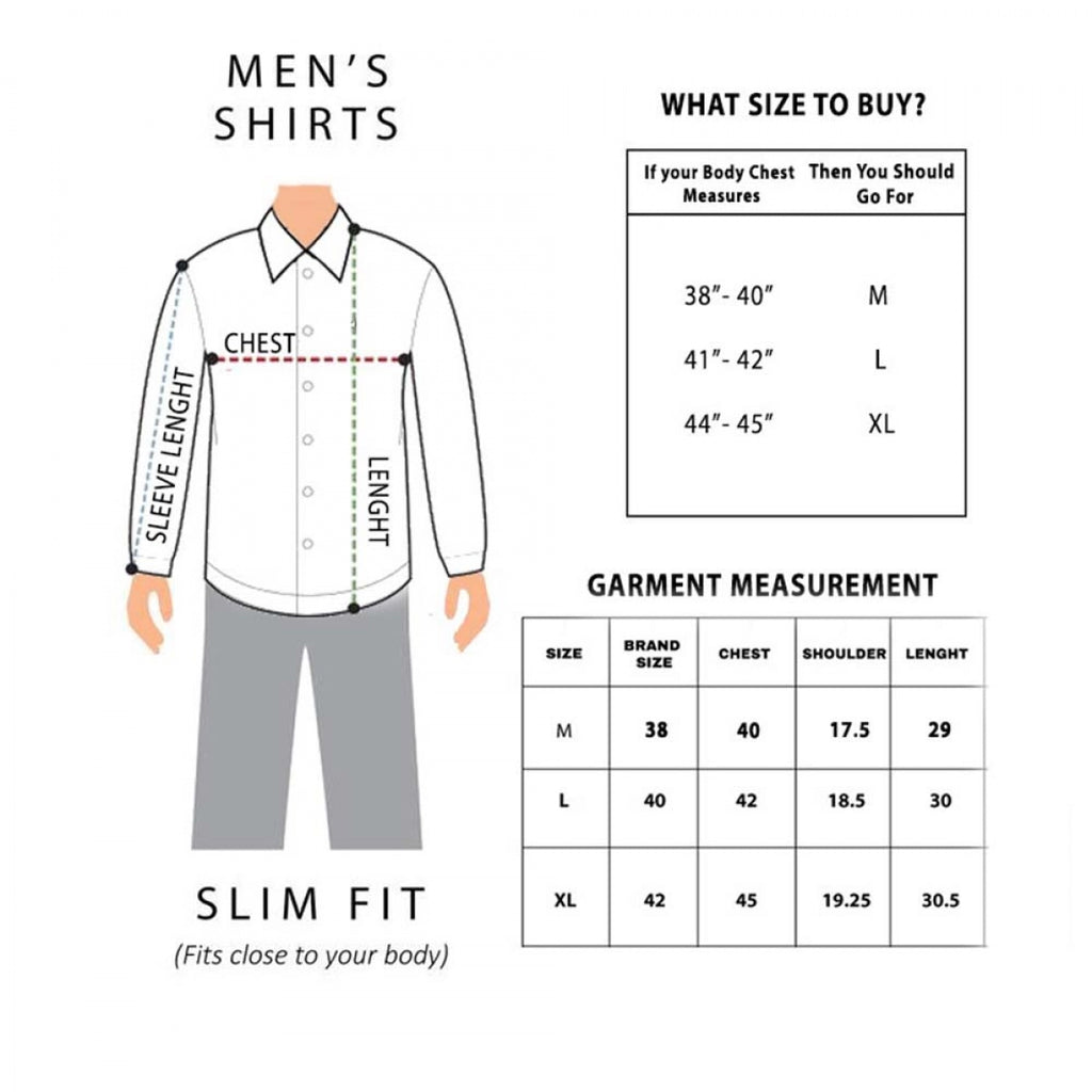Generic Men's Cotton Slim Fit Casual Shirt