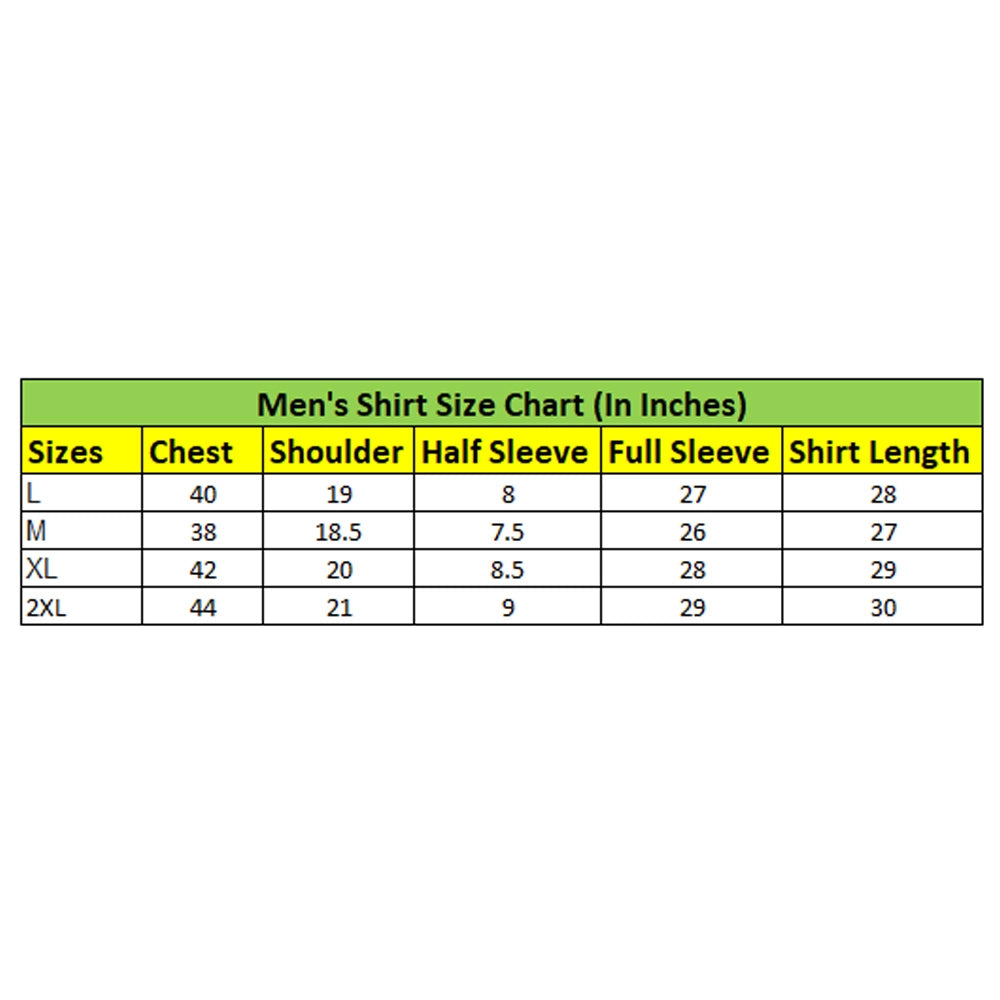 Men's Casual Cotton Full Sleeve Solid Shirt