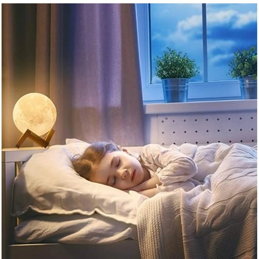 Plastic 3D Moon Night Lamp