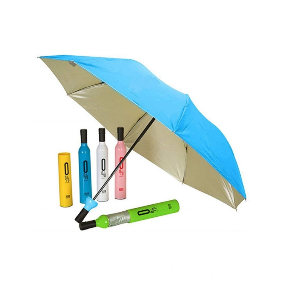 Bottle Umbrella Double Layer Folding Portable With Bottle Cover