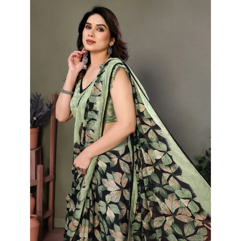 Printed Cotton Saree - Trendy Ethnic Wear for Women