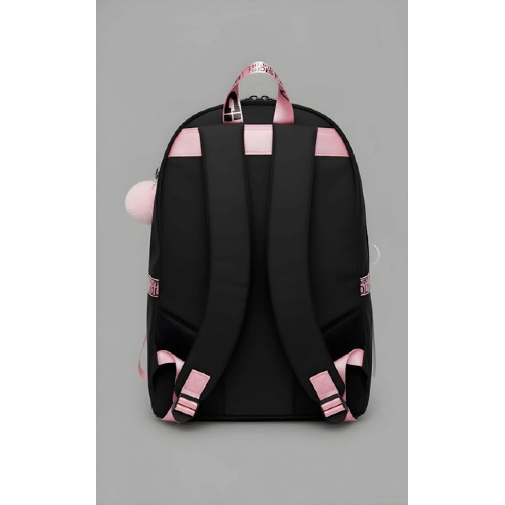 Unisex PU Leather Solid Backpack | Black | Medium | Zipper Closure