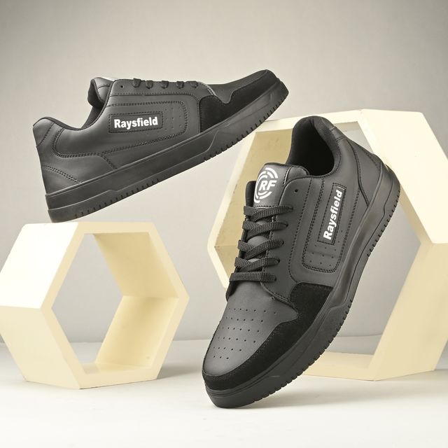 Anjrs Men's Sports Running Casual Shoes - Comfortable Athletic Footwear