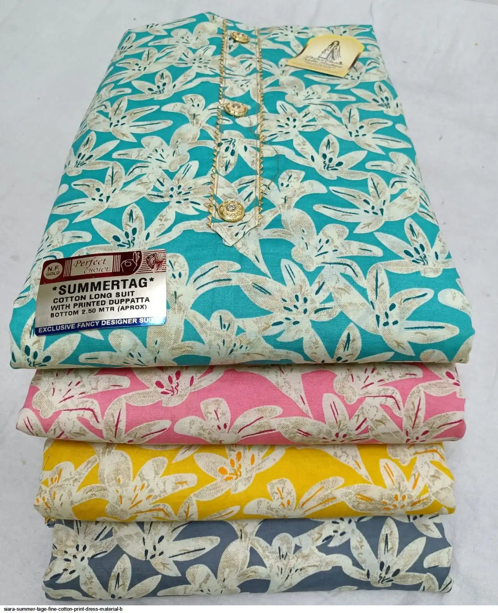 Unstich Dress Material Fine | Cotton