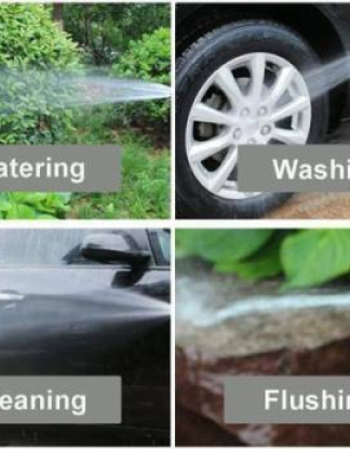 Water Spray Gun for Gardening & Washing - Multi-Purpose Hose Nozzle